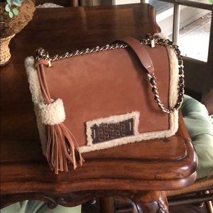 Carolina Herrera Suede Purse